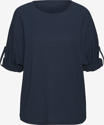 VIVANCE Blouse in Blue: front