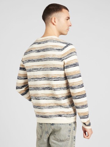 Pull-over 'MARIO' JACK & JONES en beige