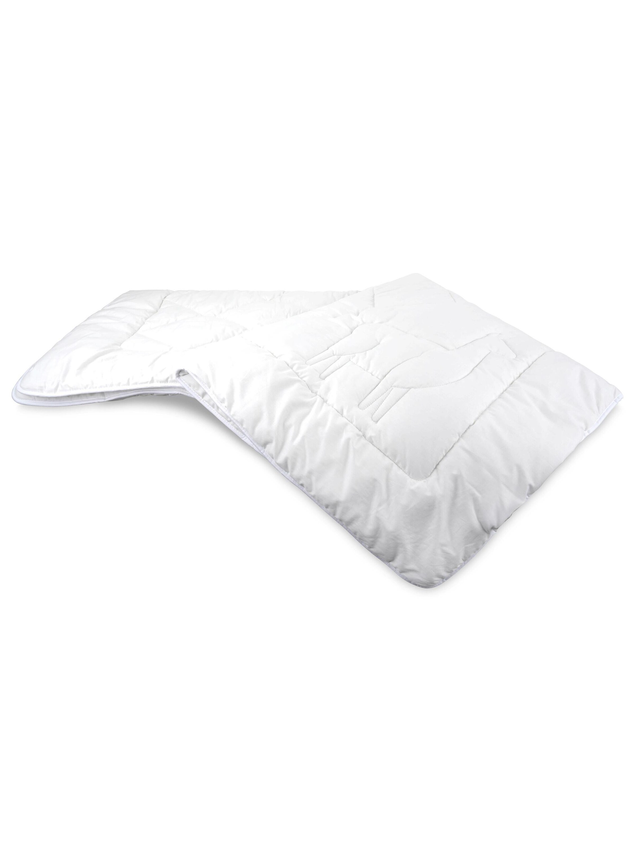 Couvertures 'CALAIS' Aspero en blanc : devant