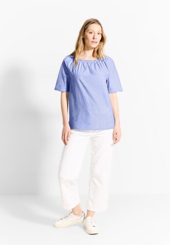 CECIL Bluse 'Chambray' in Blau