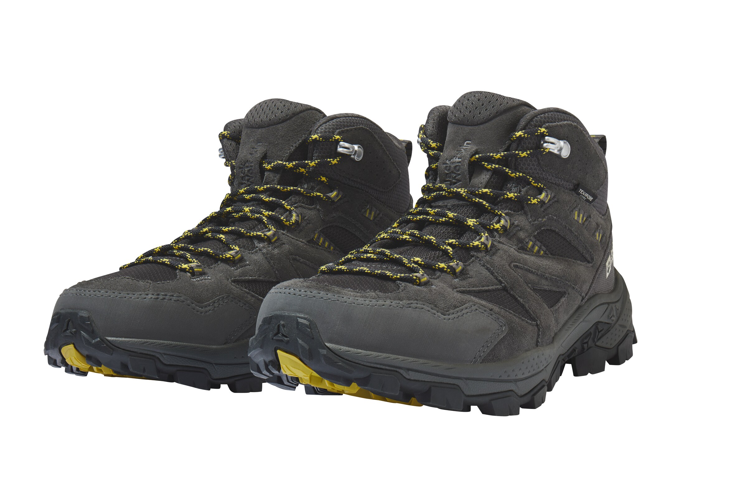 JACK WOLFSKIN Boots in Grey