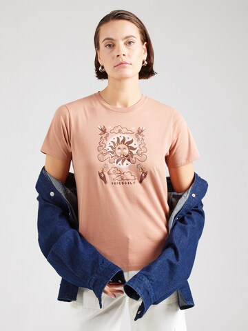 Iriedaily Shirt 'Smokin Sun' in Pink: front