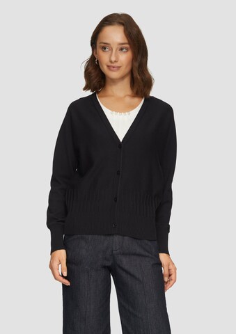 Cardigan s.Oliver BLACK LABEL en noir : devant