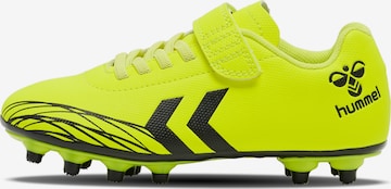 Chaussure de sport Hummel en jaune : devant