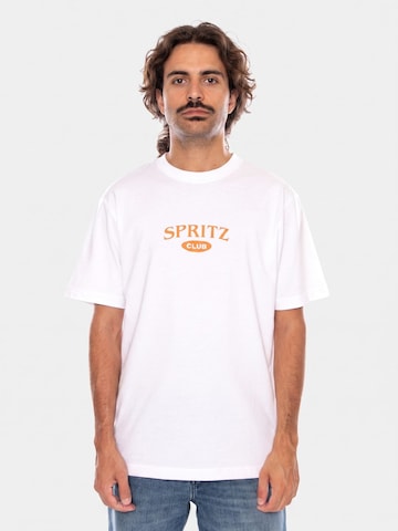Maglietta 'ONSSPRITZ ITALY RLX SS TEE BRIGHT WHITE SPRITZ CLUB' di Only & Sons in bianco