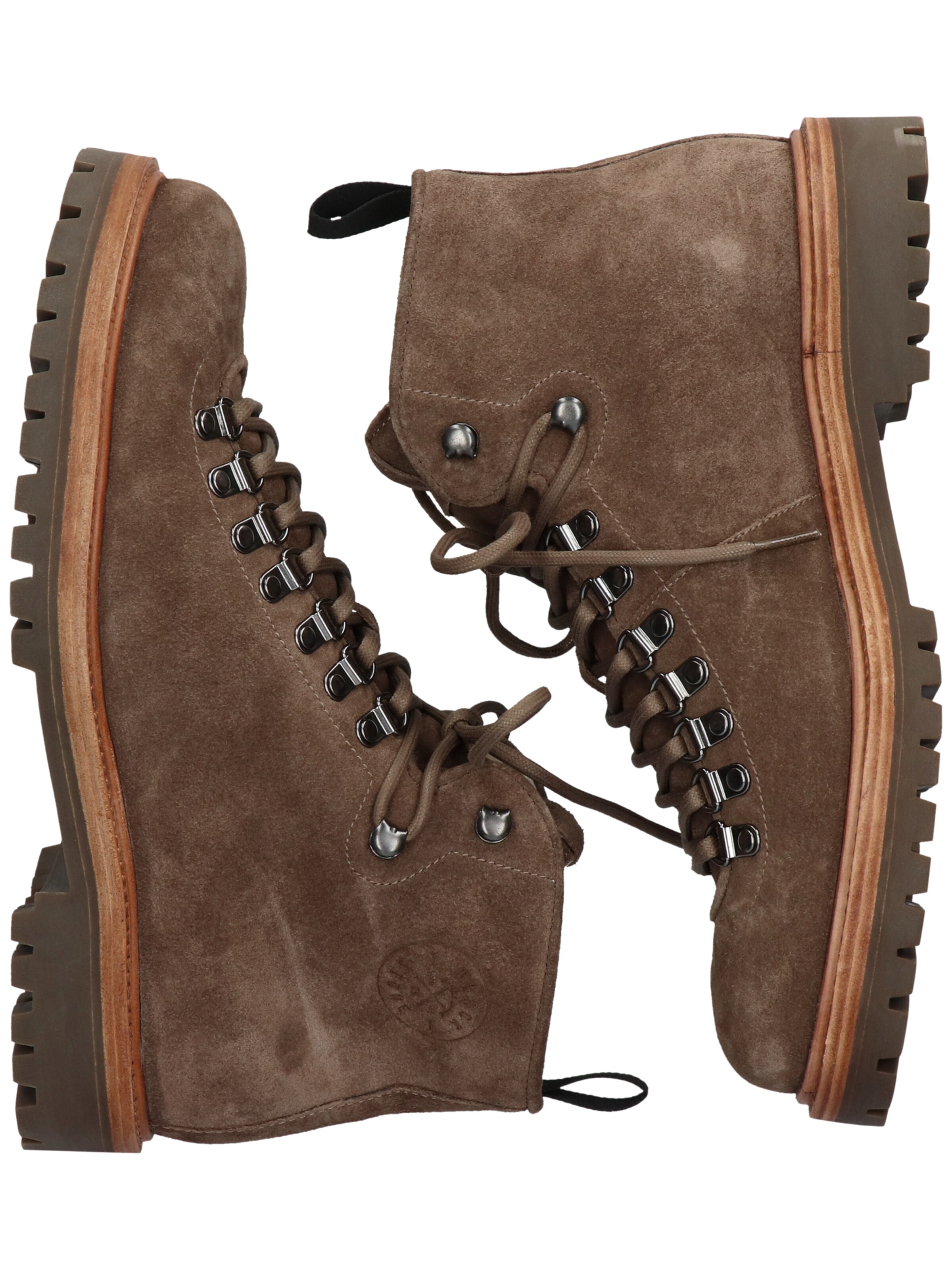 BLACKSTONE Lace-up boots 'Rock Tarrant EG567' in Brown