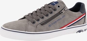 TOM TAILOR Sneakers in Brown: front