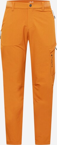 Pantaloni per outdoor 'Ziest' di Maloja in giallo: frontale