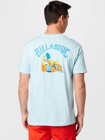 T-Shirt 'Simpsons Family Couch' BILLABONG en bleu