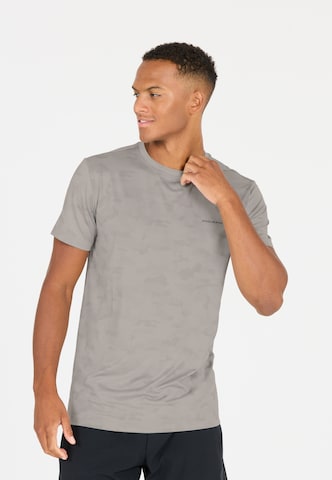 ENDURANCE Funktionsshirt 'Genen' in Grau: Vorderseite