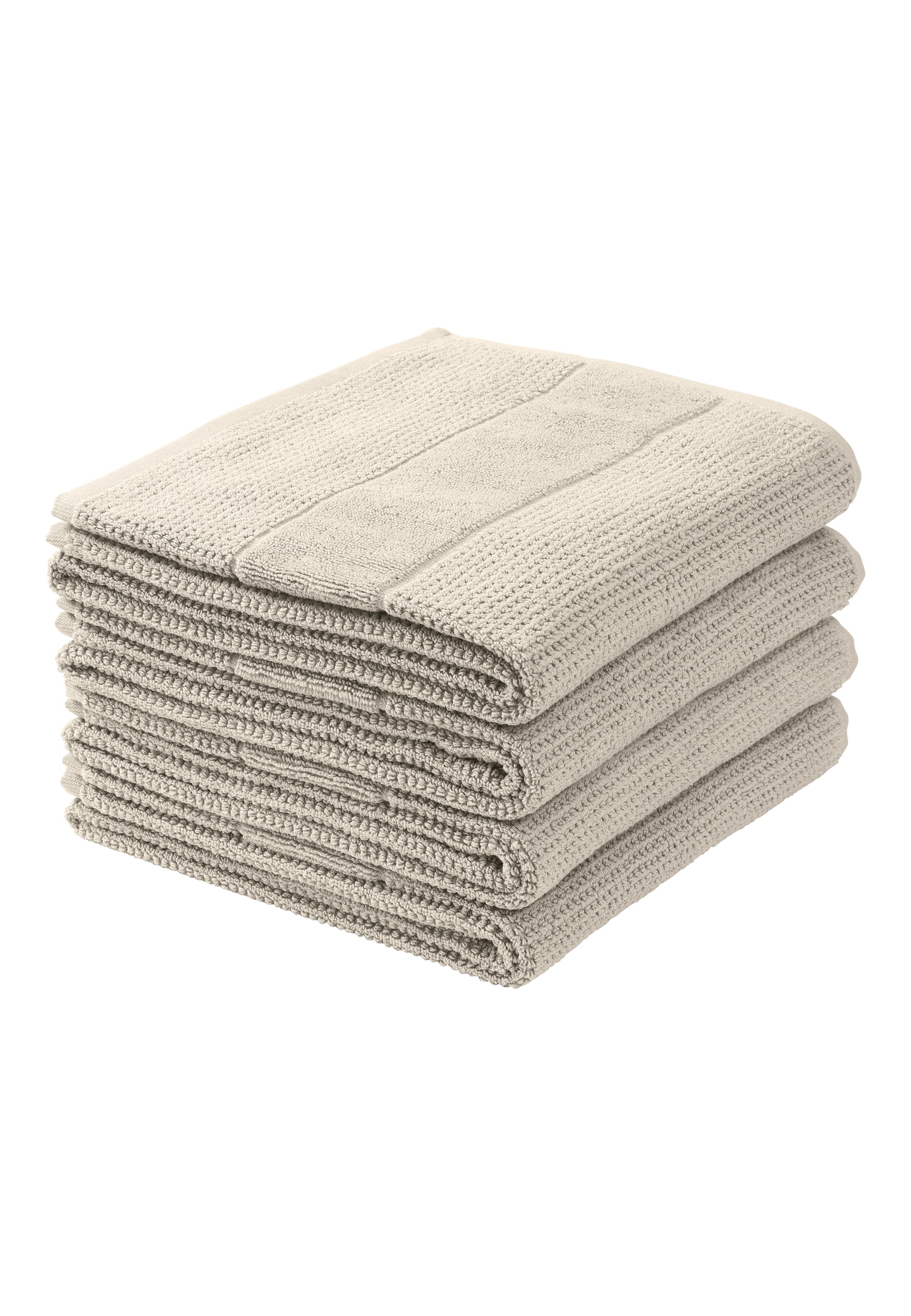 SCHIESSER Towel 'Turin' in Grey: front