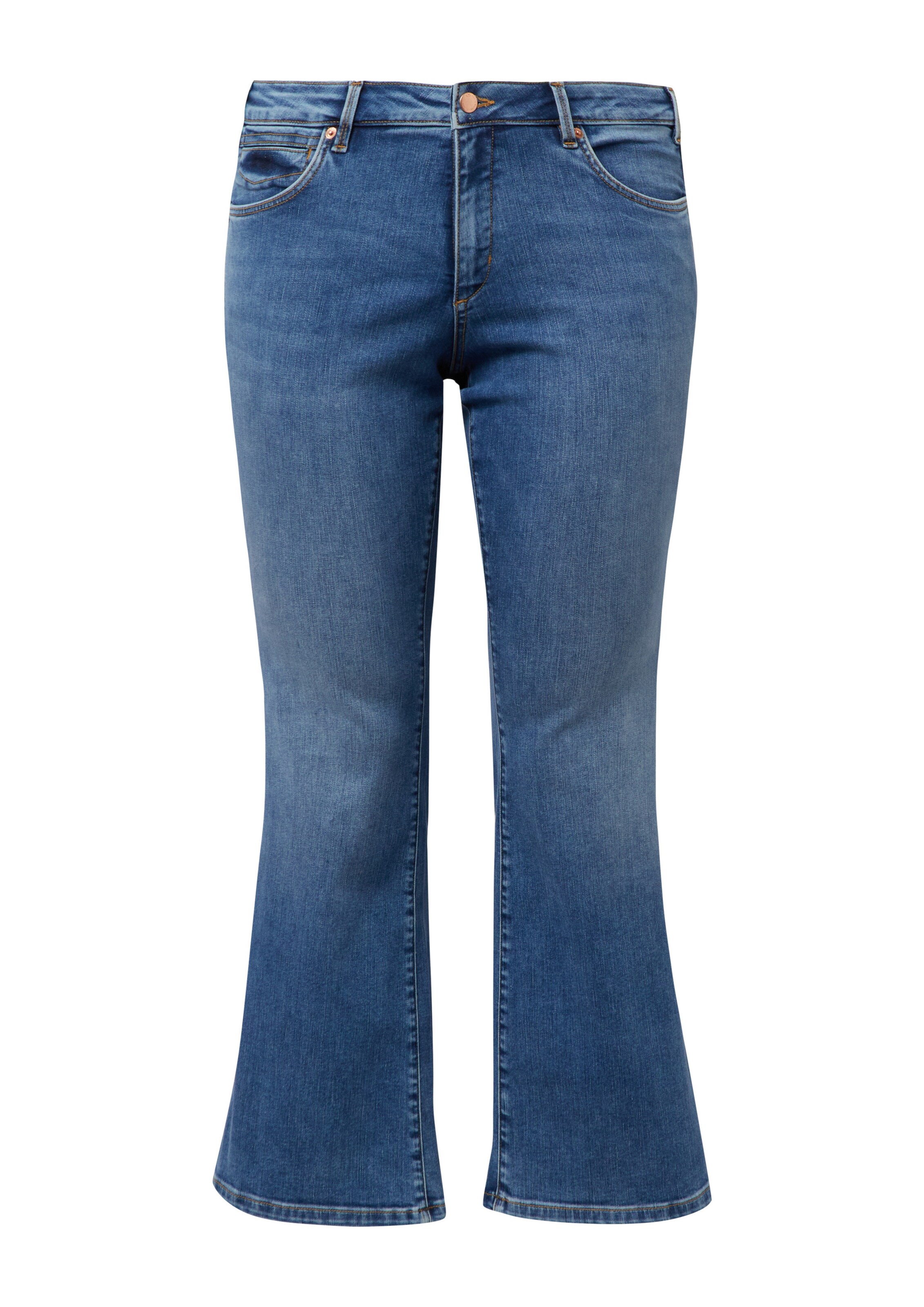 QS Jeans in de kleur Blauw denim, Productweergave