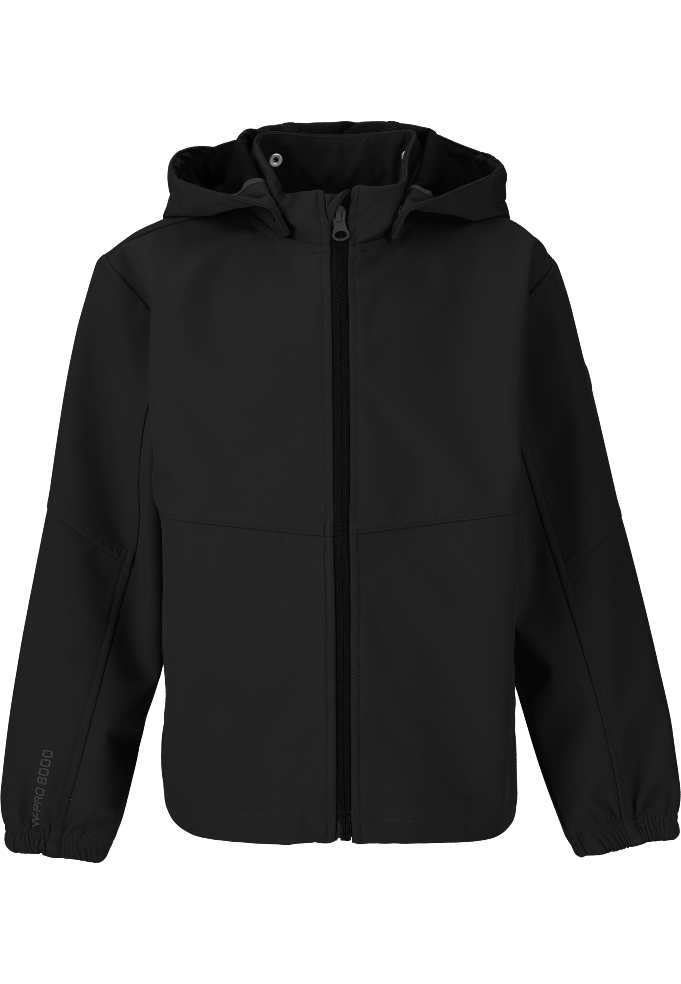 ZigZag Outdoorjas 'Troy' in Zwart: voorkant