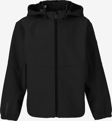 ZigZag Outdoor jacket 'Troy' in Black: front