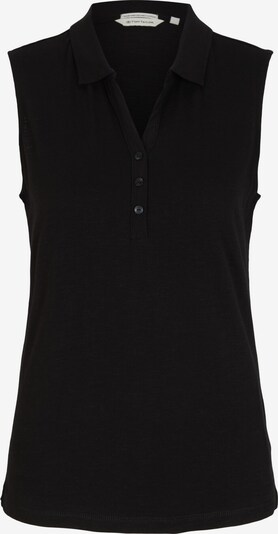 TOM TAILOR Poloshirt in schwarz, Produktansicht
