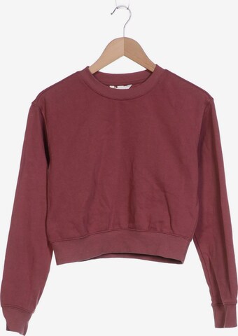 H&M Sweatshirt & Zip-Up Hoodie in XS in Pink: front