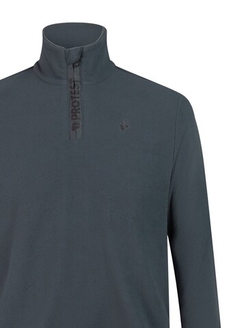 PROTEST Athletic Sweatshirt 'PRTReperfecto' in Grey