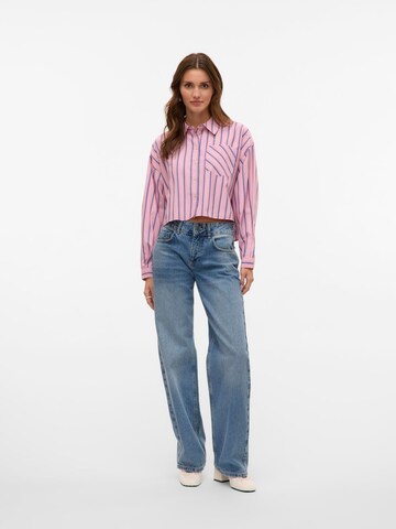 VERO MODA Bluse 'VMSia' i pink