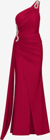 Kraimod - Vestido de noche en rojo: frente