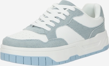 ABOUT YOU Sneakers laag 'Cara' in Blauw: voorkant