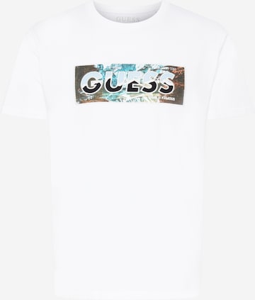 GUESS T-Shirt in Weiß: front