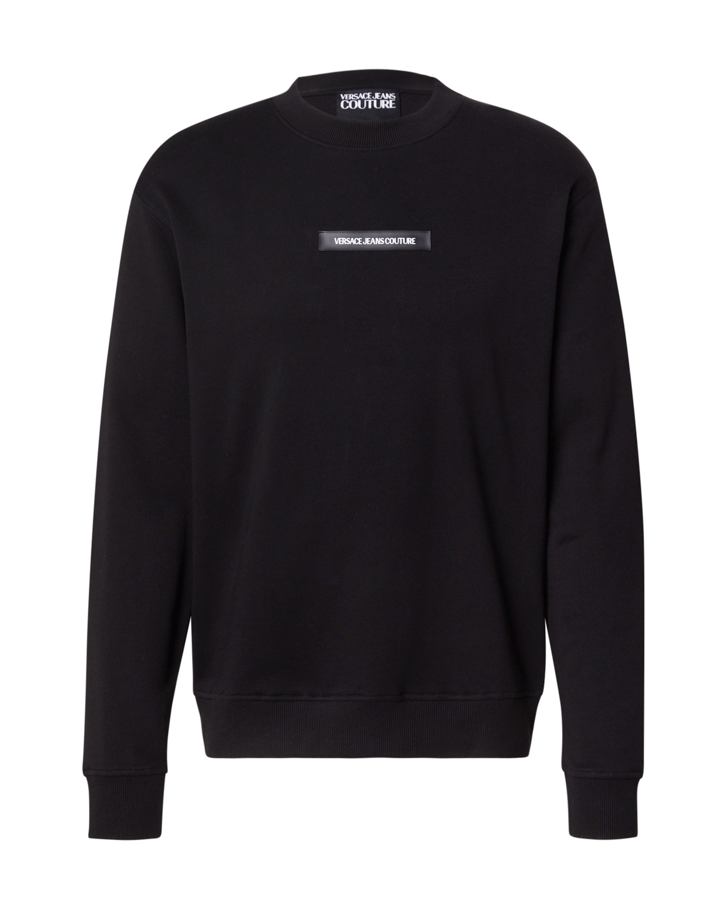 Felpa di Versace Jeans Couture in nero: frontale