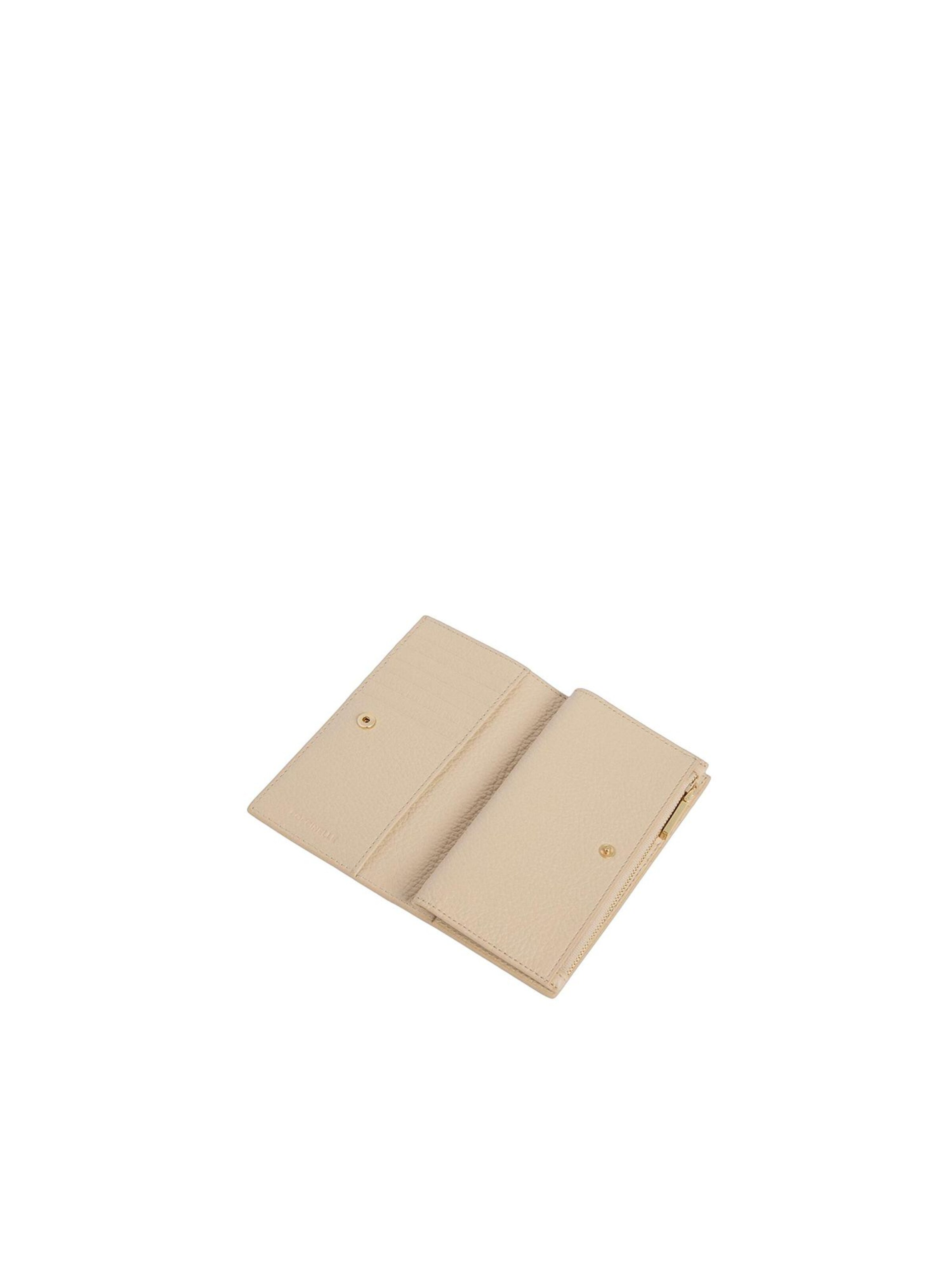 Coccinelle Portemonnee 'COCCINELLE METALLIC 26 4' in Beige