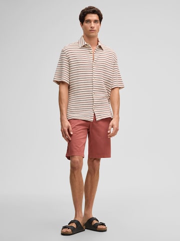 STRELLSON Regular Chino 'Crush' in Rood