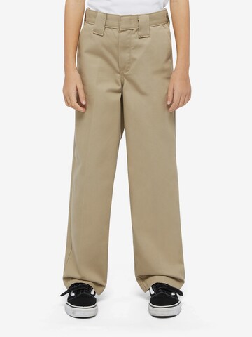 DICKIES Regular Trousers 'Original 874' in Beige: front