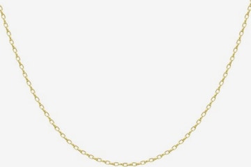 Lucardi Necklace 'Klassisch' in Gold: front