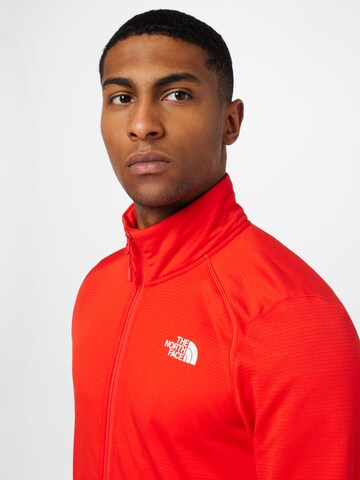 THE NORTH FACE Funktionele fleece-jas 'Quest' in Rood