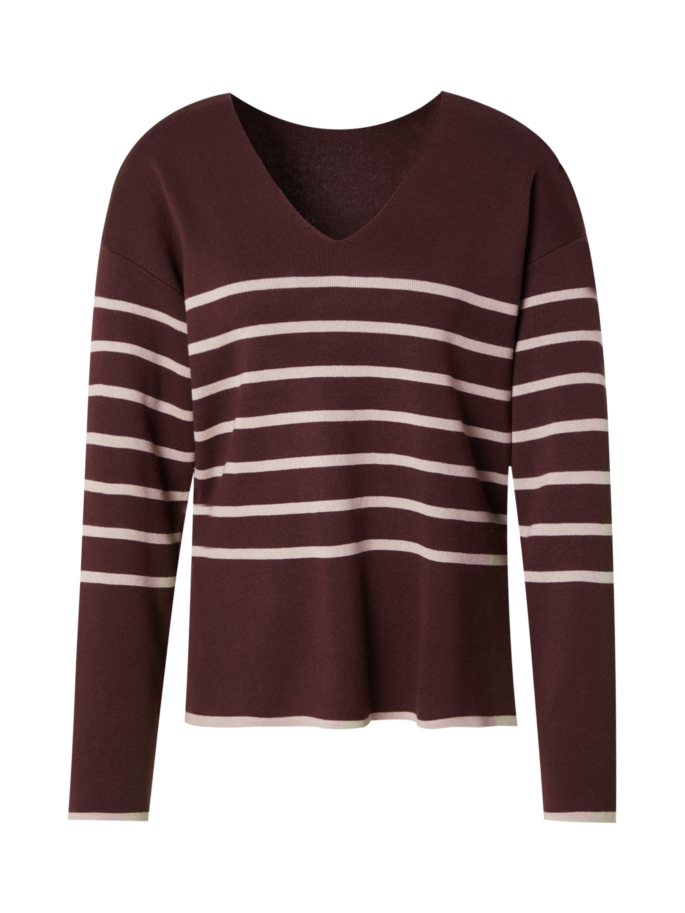 VILA Pulóver 'VIOstria' - barna: elől