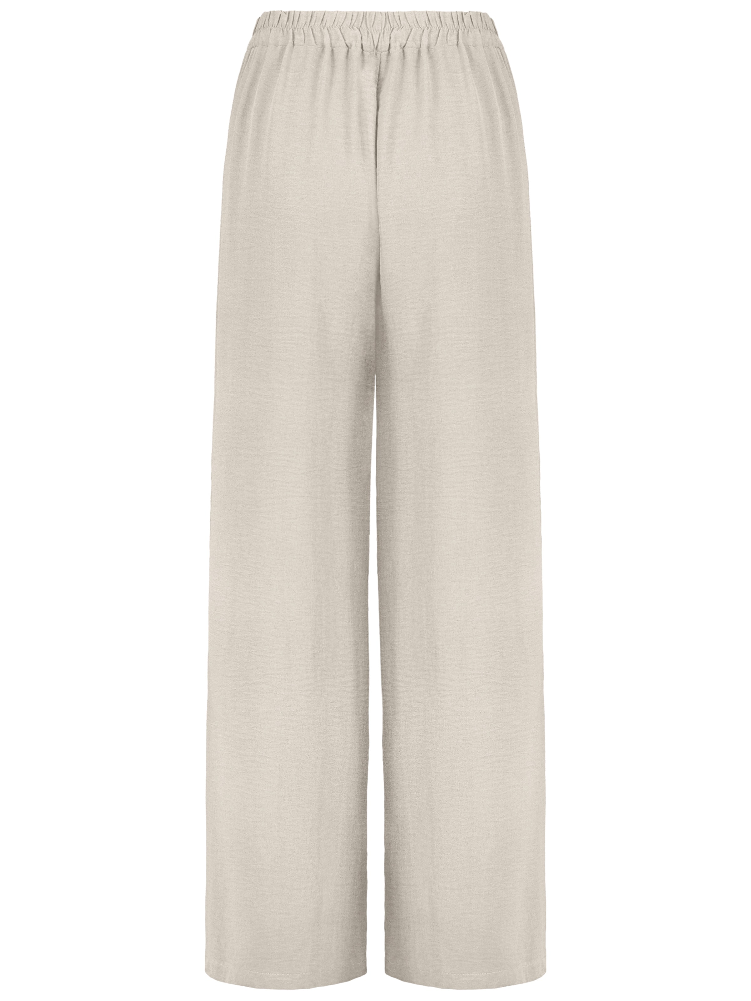Sublevel Wide leg Pleat-Front Pants in Beige