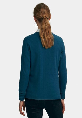 Peter Hahn Knit Cardigan 'CORA' in Blue