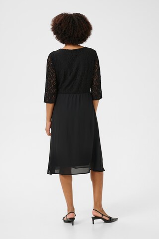 Cream Dress 'Suli' in Black