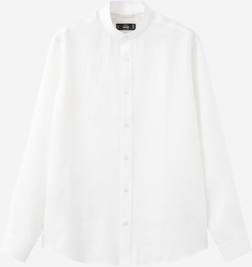 MANGO MAN Regular fit Overhemd 'CHENNAI' in Wit: voorkant