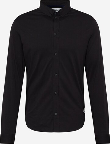Regular fit Camicia di Marc O'Polo DENIM in nero: frontale