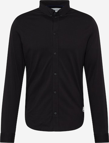 Marc O'Polo DENIM Button Up Shirt in Black: front