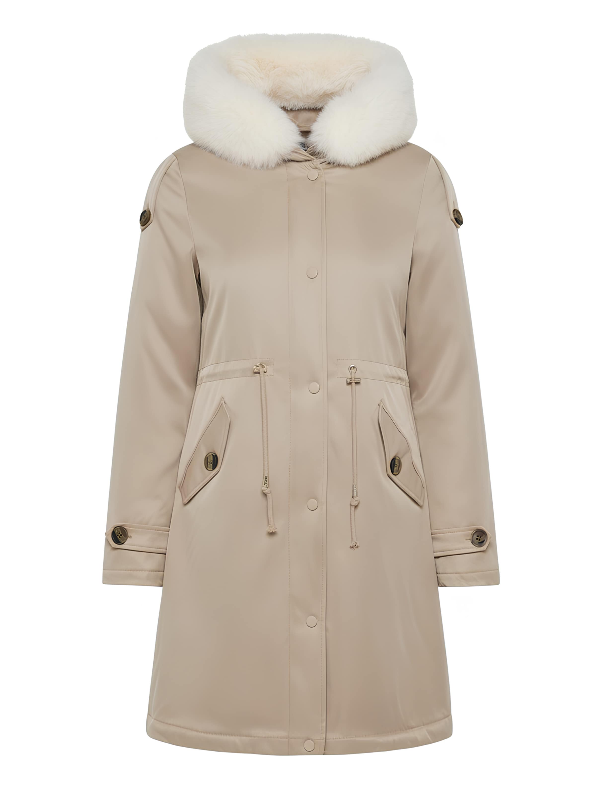 Parka invernale 'Overland Parka N701' di Artika Icewear in beige: frontale