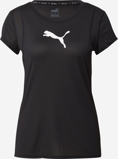 PUMA Sportshirt 'Train All Day' in schwarz / weiß, Produktansicht