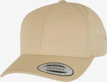 Casquette Flexfit en or : devant