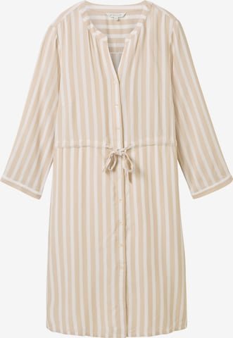 Robe TOM TAILOR en beige : devant