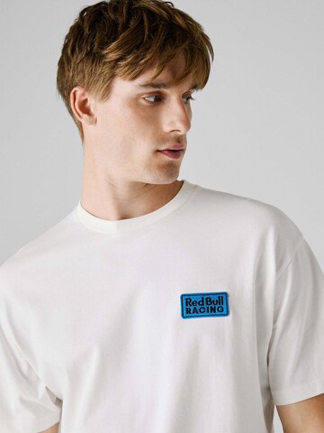 T-Shirt Red Bull Racing x Pepe Jeans en blanc