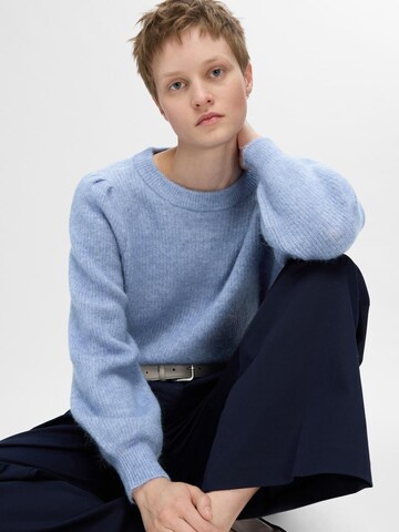 Pull-over 'SLFLulu' SELECTED FEMME en bleu