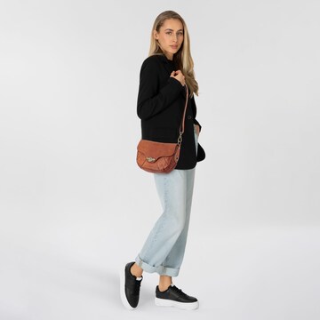 Borsa a spalla 'Mimma' di Campomaggi in marrone
