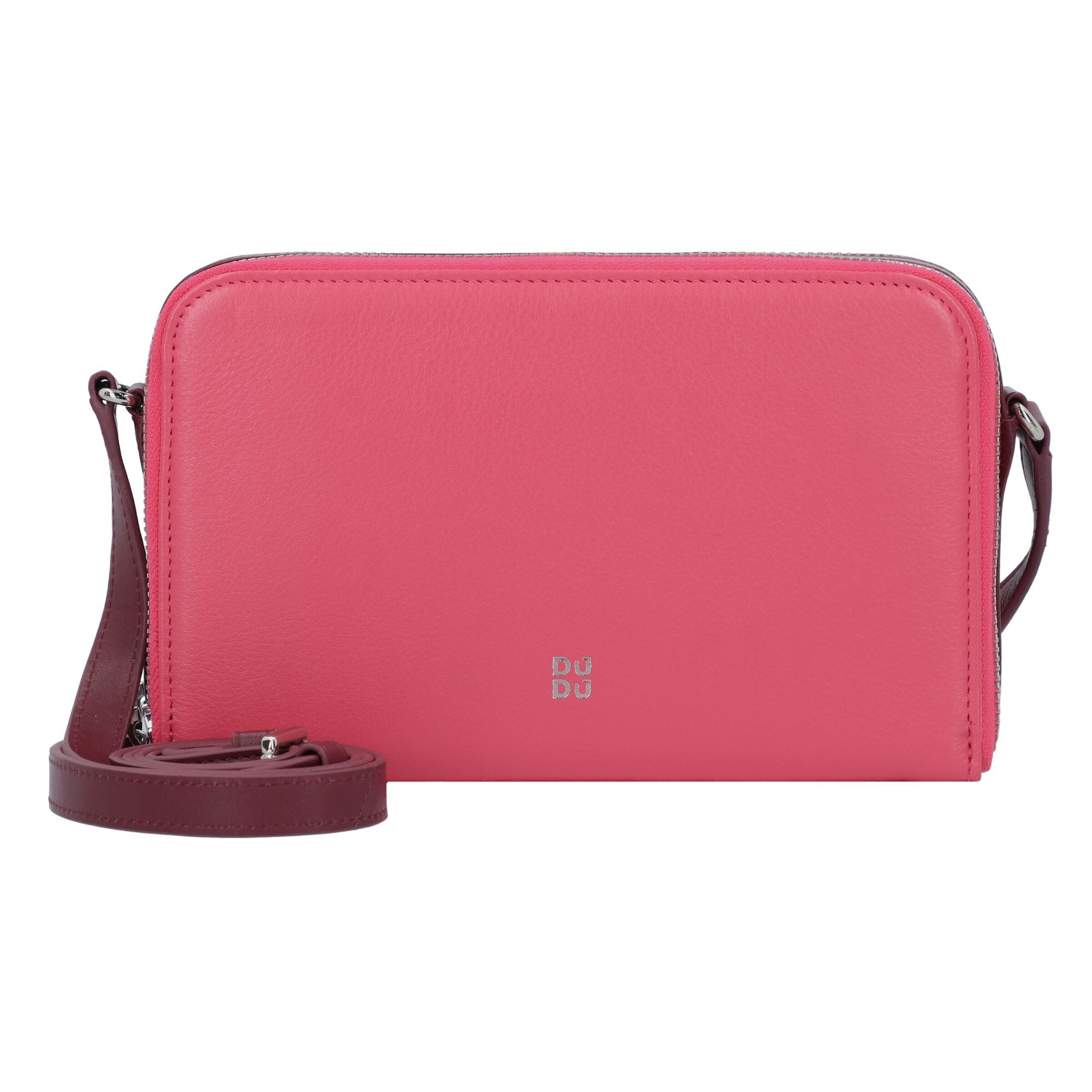 DuDu Schoudertas in Roze: voorkant