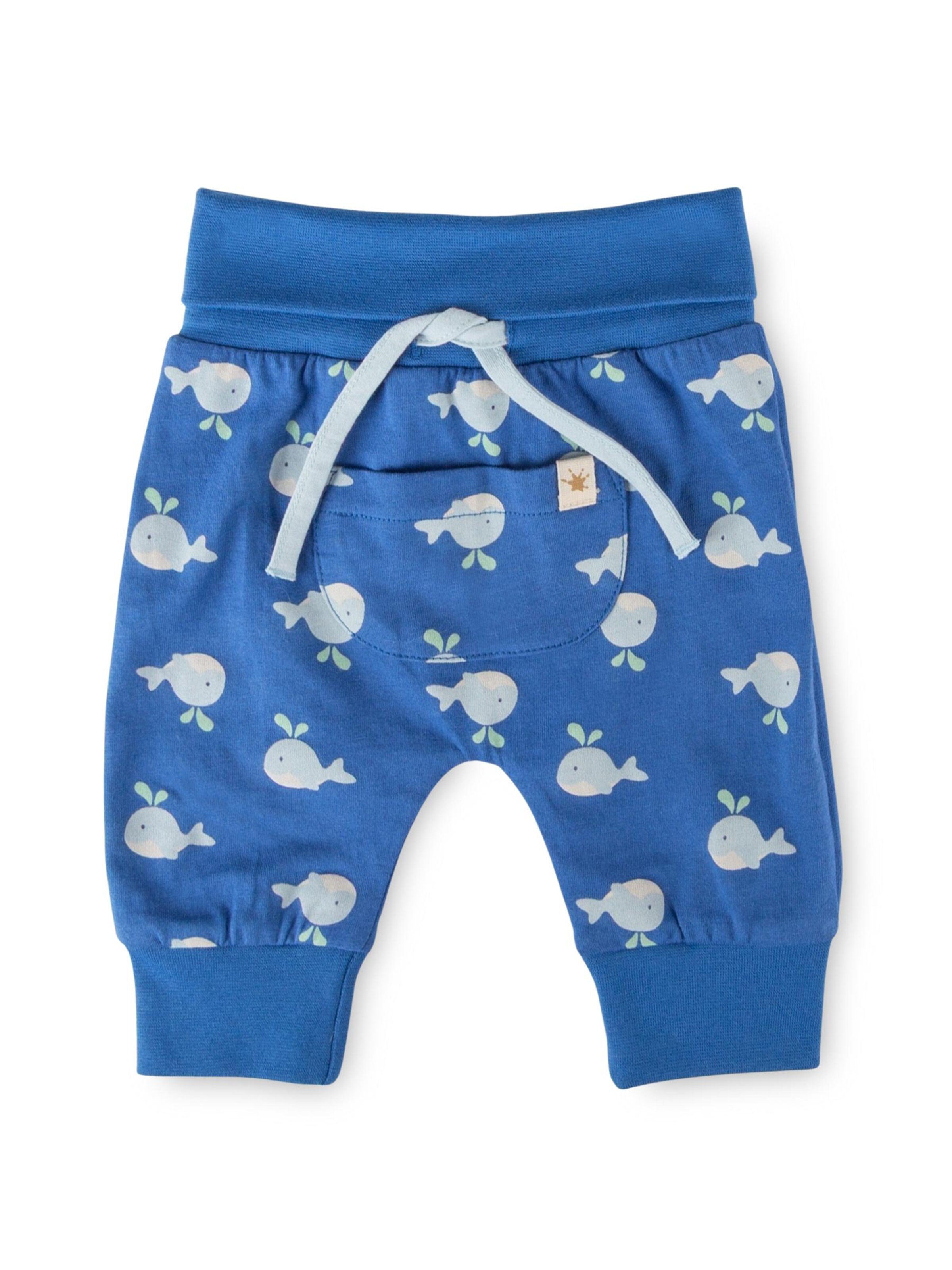 SIGIKID Regular Pants 'Hose Classic Baby' in Blue: front