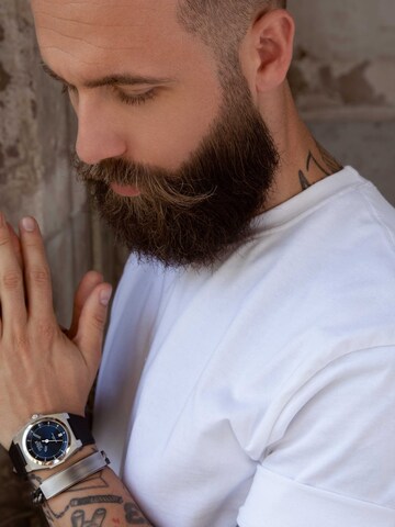 Lucardi Bracelet in Silver: front