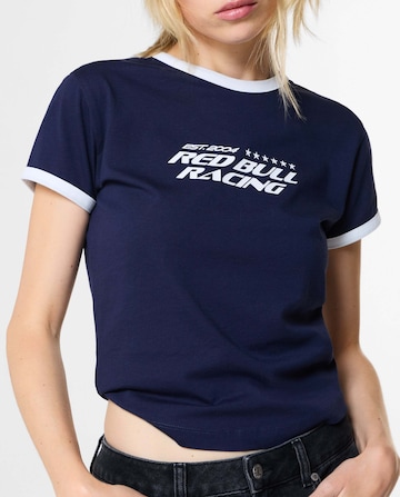Red Bull Racing x Pepe Jeans Shirt in Blauw