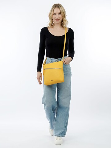 TAMARIS Shoulder Bag ' TAS Alessia ' in Yellow: front